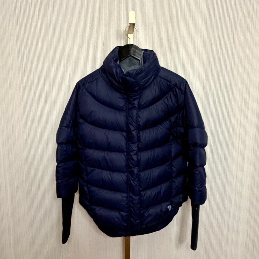 Mountain Hardwear Puffer Jacket | Dark Blue | Women's Small